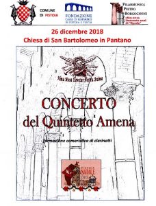 Concerto del Quintetto Amena @ Chiesa San Bartolomeo