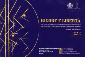 Rigore e libertà. All'origine del gioiello contemporaneo @ Museo Marino Marini