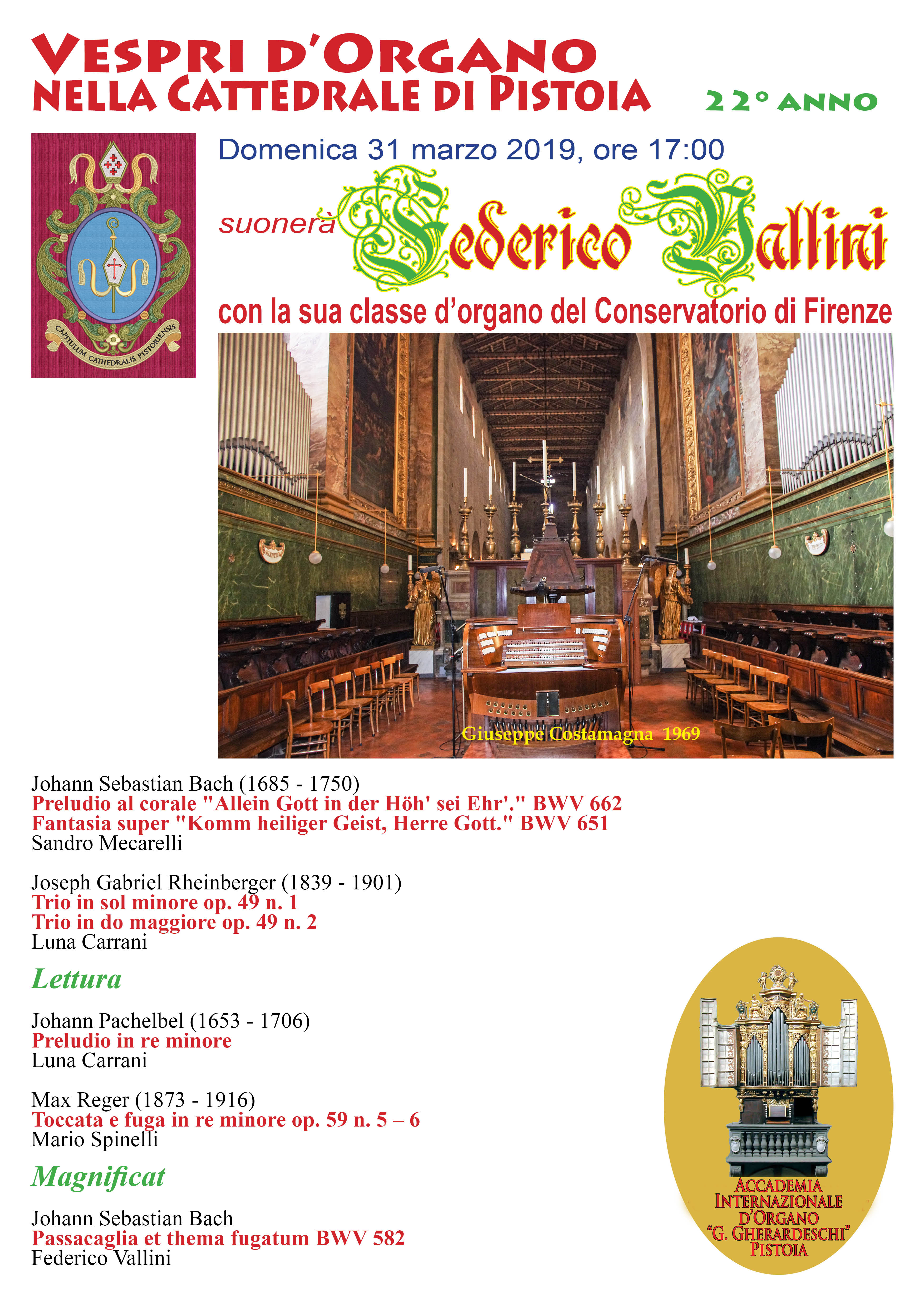 Vespro d'Organo @ Cattedrale di San Zeno