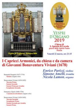 Vespro d'organo @ Chiesa di S. Ignazio di Loyola