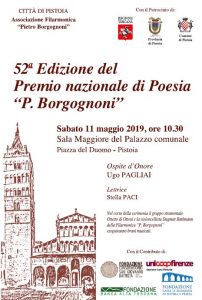 52° Premio nazionale di poesia "Pietro Borgognoni" @ Sala maggiore del Palazzo comunale