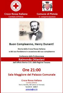 Buon compleanno Henry Dunant! @ Sala Maggiore del Palazzo comunale