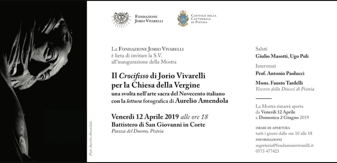 Il Crocifisso di Jorio Vivarelli per la chiesa della Vergine @ Battistero di San Giovanni in Corte