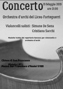 Concerto d'archi del Liceo Forteguerri @ Chiesa di San Francesco