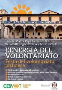 L'energia del volontariato - Festa del volontariato pistoiese @ Piazza Giovanni XXIII