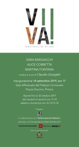 Inaugurazione mostra "VIVA! Abstracta Vitae" @ Sale affrescate del Palazzo comunale