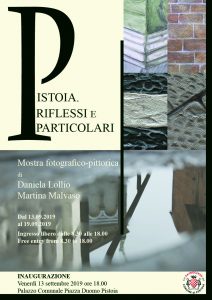 Inaugurazione mostra "Pistoia. Riflessi e particolari" @ Atrio del Palazzo comunale