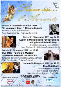 Soave sia... l'Avvento: “Io la Musica Son...” @ Sala Parmiggiani del palazzo Fabroni