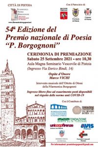 Premiazione Premio nazionale di poesia P. Borgognoni @ Aula Magna Seminario Vescovile