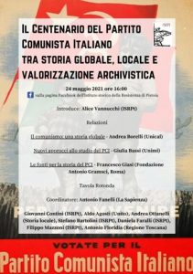 Il Centenario del Partito Comunista Italiano: tra storia globale, locale e valorizzazione archivistica  | Convegno @ Evento online