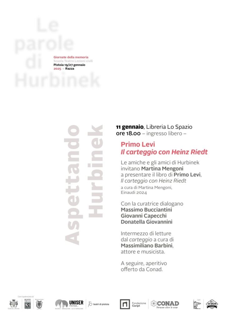 Rassegna. Le parole di Hurbinek @ Libreria Lo Spazio